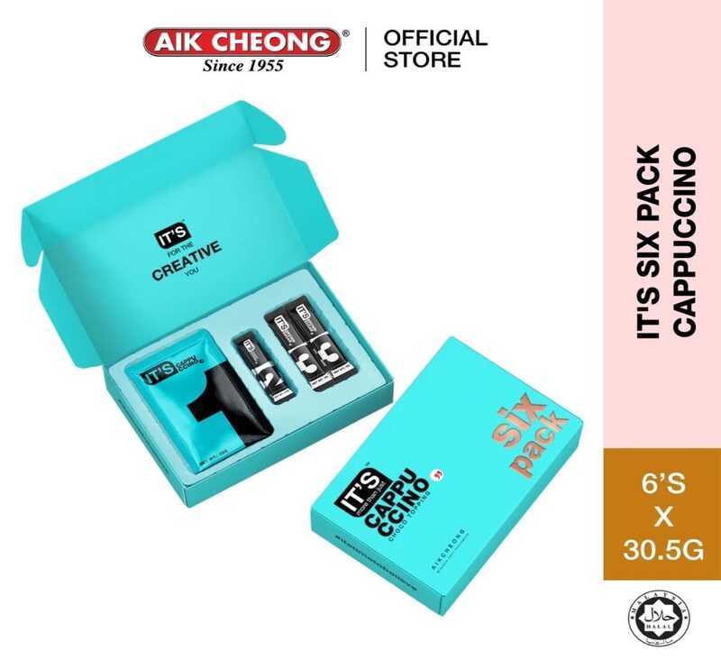 Aik Cheong It’s Six Pack Cappuccino Choco Topping