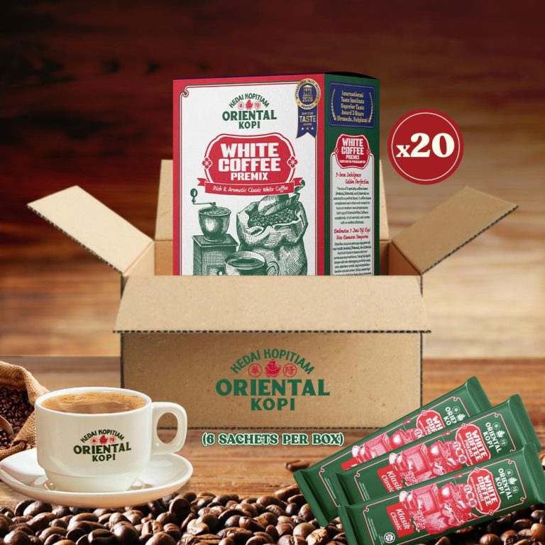 Classic White Coffee [6 sachets x 20 box]